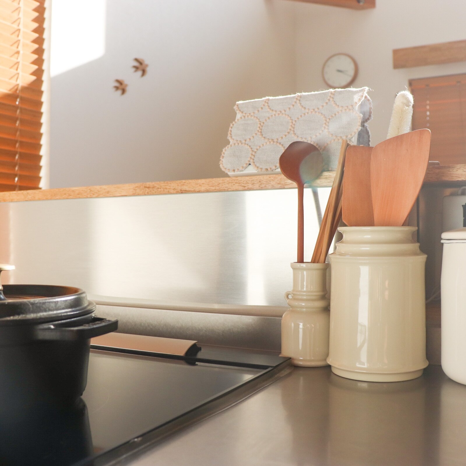 スコープ / キッチンツールキャニスター 箸立て グレー [ Scope ]