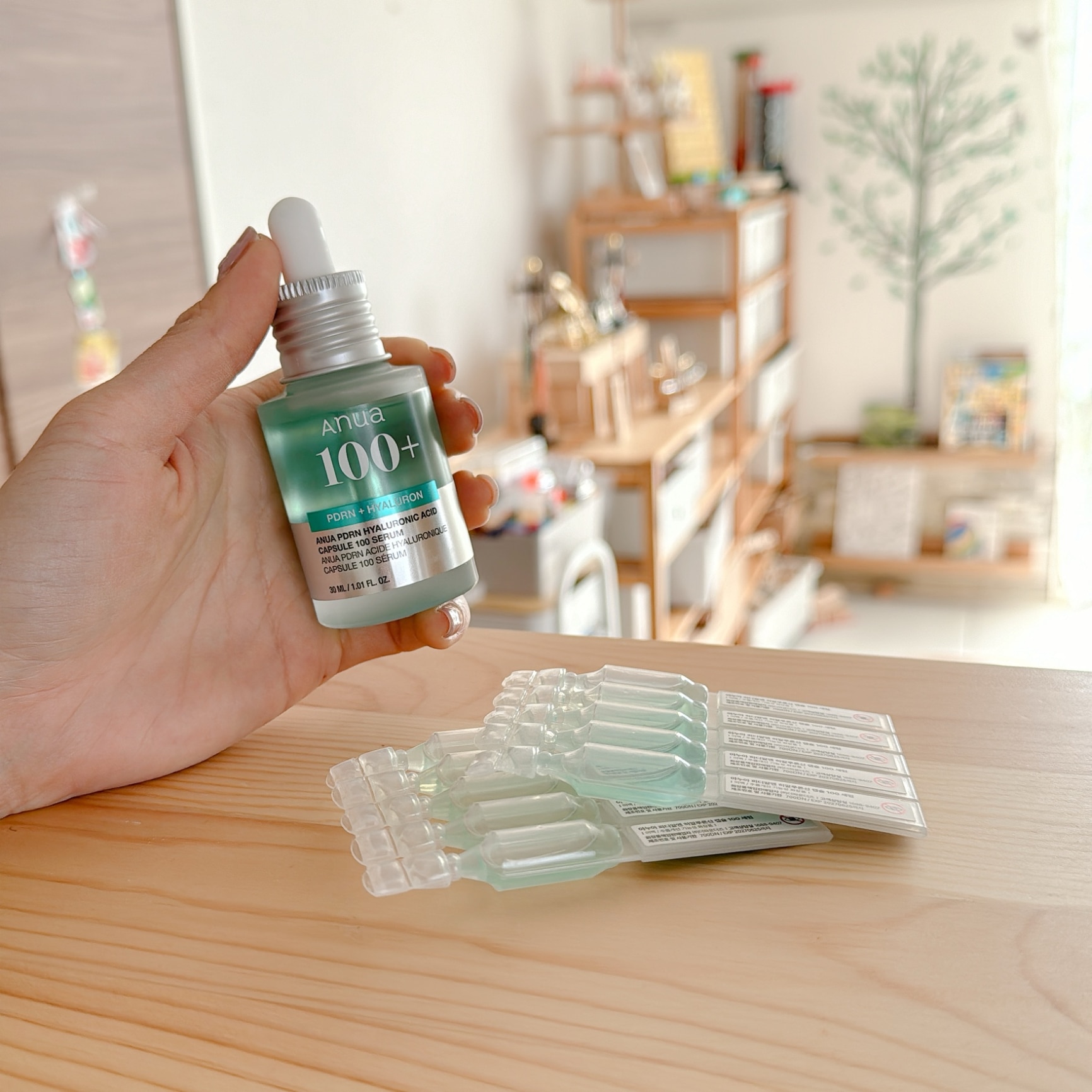 ANUA公式】【 PDRNヒアルロン酸カプセル100 セラム（全2種）】韓国