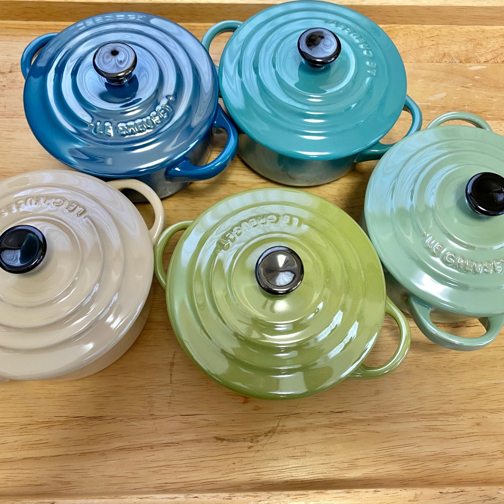 LE CREUSET - ル・クルーゼ ココット 20cm 希少 モーヴピンク 新品未