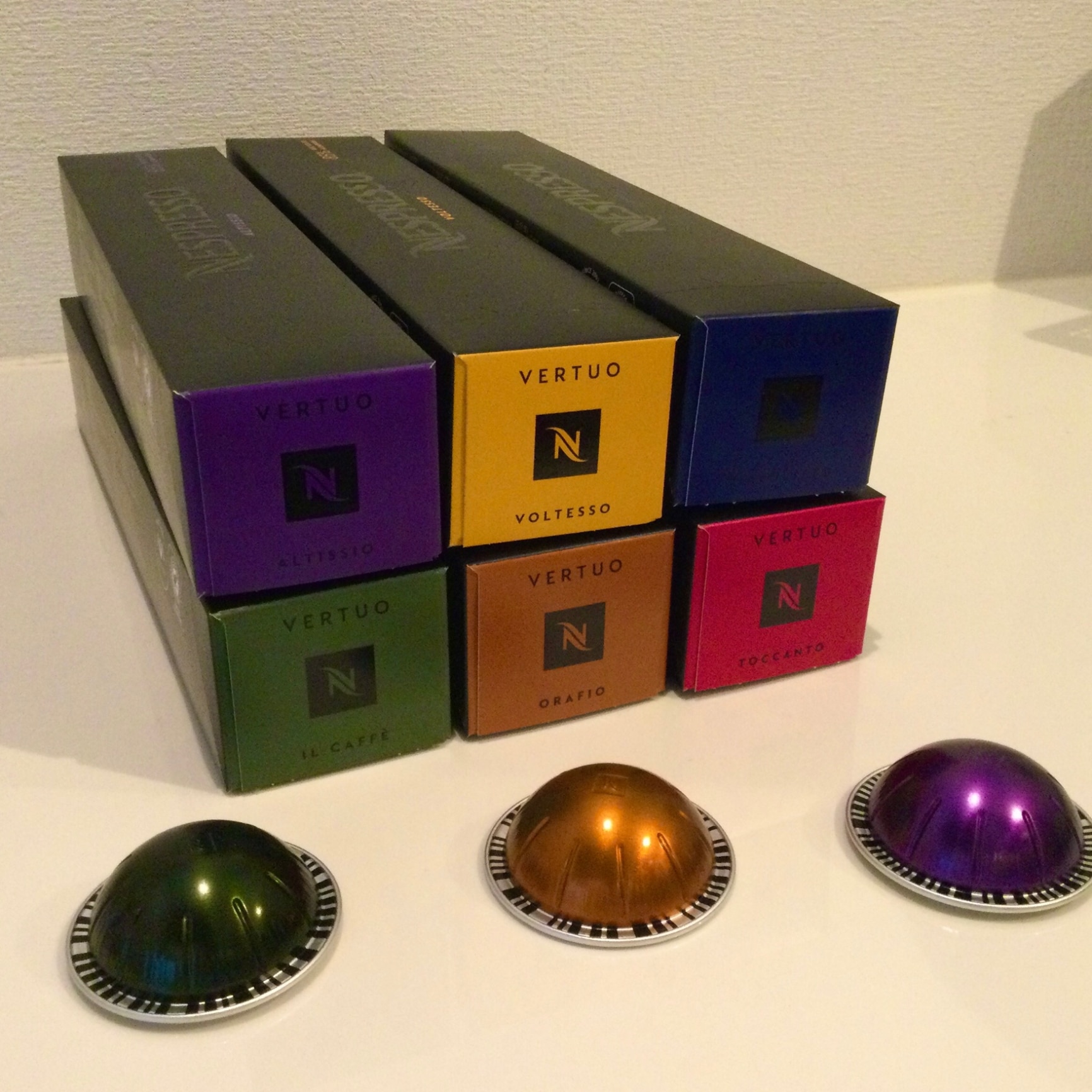 公式】ネスプレッソ ヴァーチュオ ダブルエスプレッソセット 3種（60