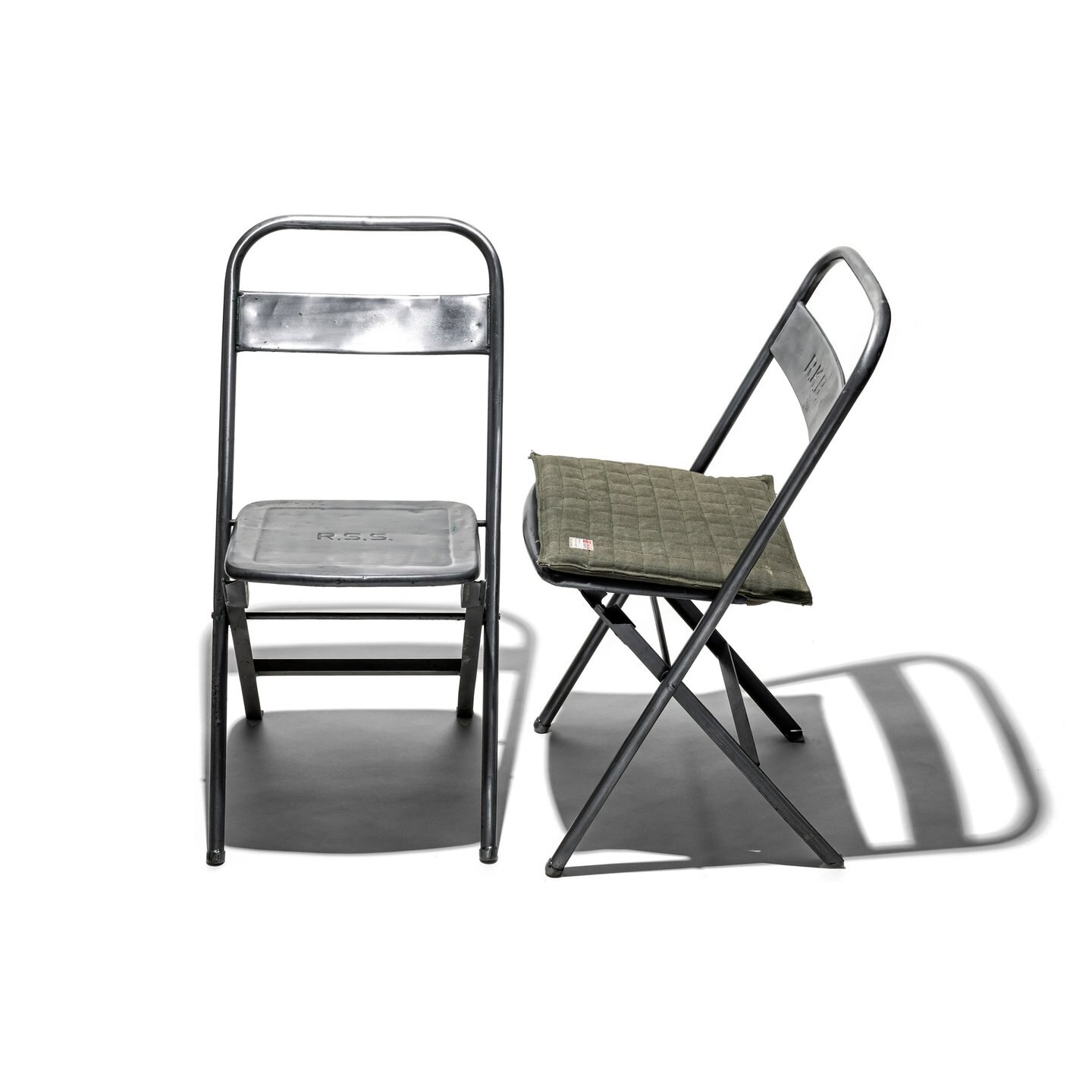 VINTAGE STEEL FOLDING CHAIR / ビンテージ スチール フォールディング VINTAGE STEEL FOLDING CHAIR / ビンテージ スチール フォールディング