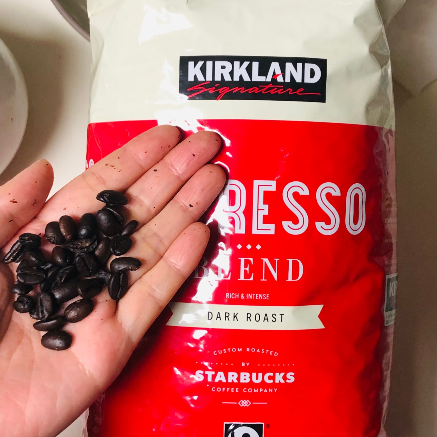 【定番お買い得】カークランド スターバックス エスプレッソブレンド コーヒー（豆）1.13kg コーヒー