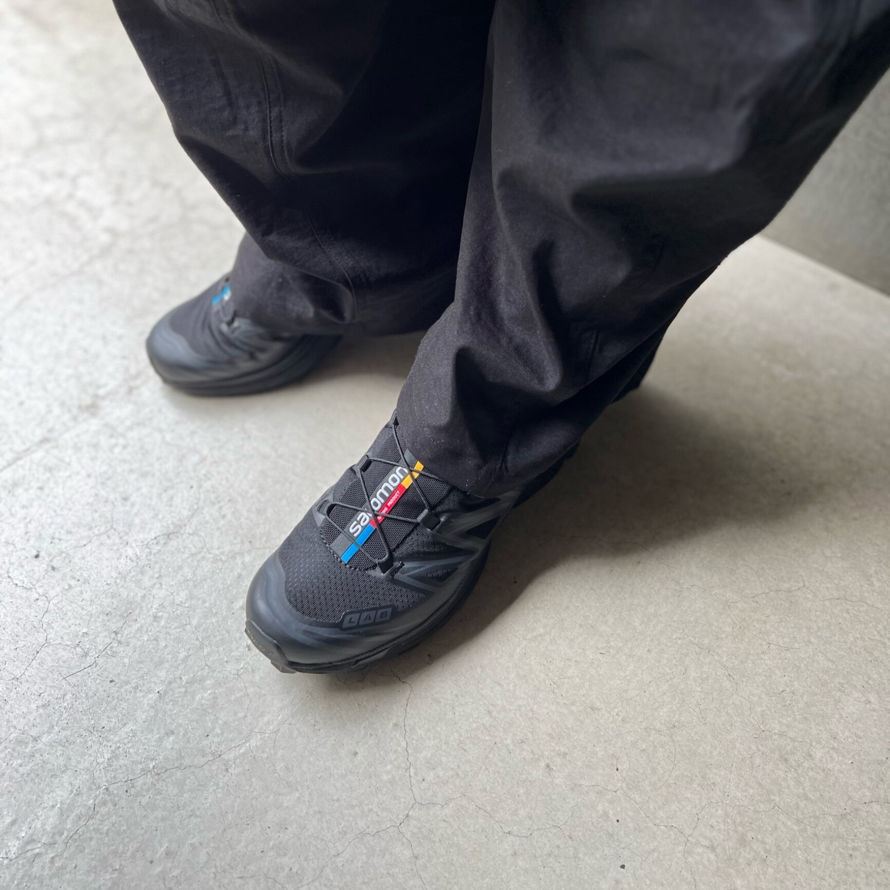 SALOMON XT-6 ADV サロモン エックスティー 6 アドバンスド BLACK/BLACK/PHANTOM メンズ レディース ユニセックス スニーカー アウトドア トレイルランニング トレラン ブラック 黒 定番モデル L41086600
