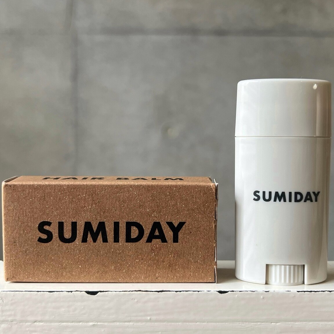 「ポイント10倍 6月20日」SUMIDAY HAIR BALM ダークブラウン 本体/ヒノキの香り 15g ヘアスタイリング剤 アットコスメ