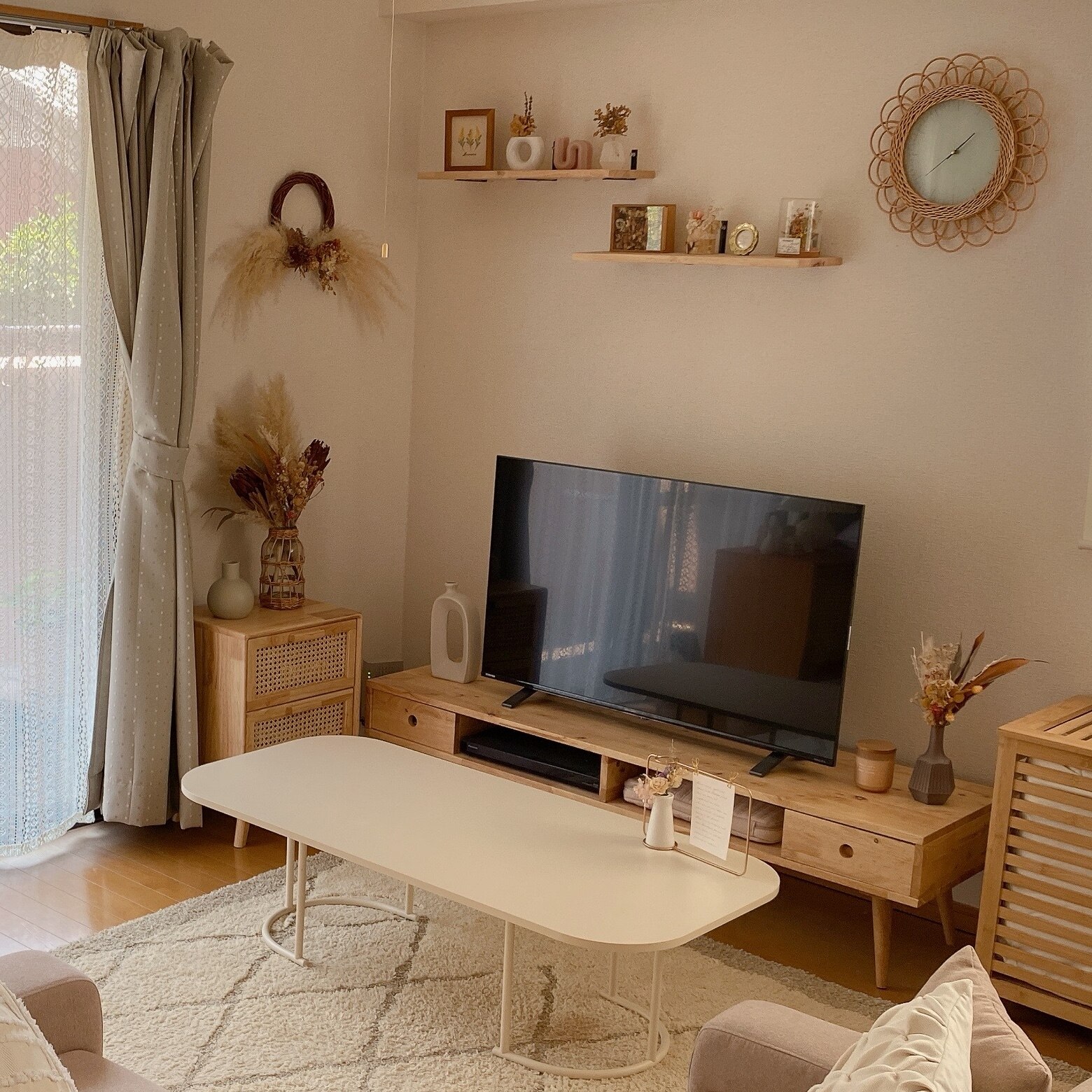 ポンデリビングテーブル　センターテーブル roomnhome センターテーブル ポンデリビングテーブル 4タイプ 幅