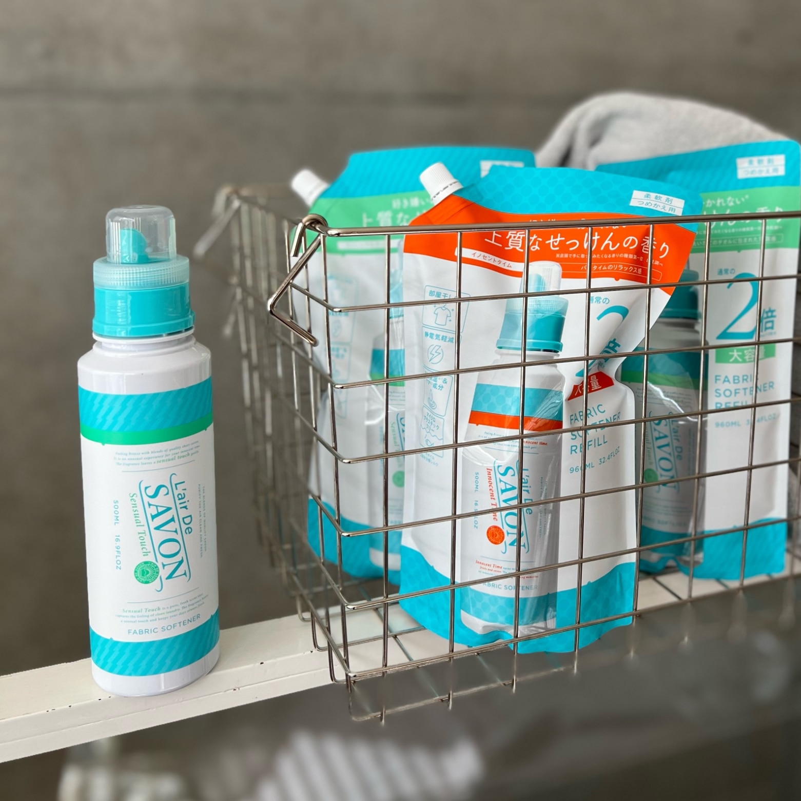 \\お買い物マラソンポイント10倍!//【公式】レールデュサボン 柔軟剤スターターセット 500mL+詰め替え960ml×2|3種から選べる 石鹸 せっけん 香り シリコンフリー アルコールフリー 部屋干し 赤ちゃん ベビー 衣類 敏感肌 香水生まれ 柔軟剤 ソフナー 大容量 - メイン画像 1