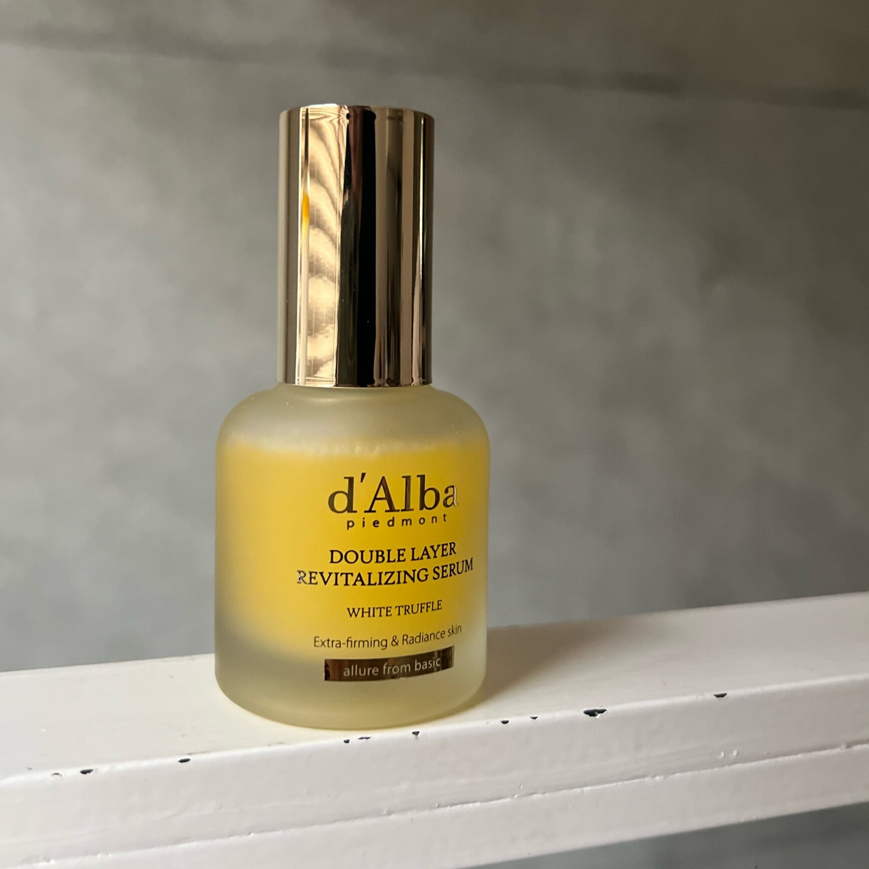【 d'Alba ( ダルバ ) 公式 】【 ホワイトトリュフ ダブル レイヤー リバイタライジング セラム 30ml 】 美容液 導入美容液 アンプル 保湿 エイジングケア 弾力 ツヤ オイル つや ハリ 肌 キメ スキンケア 乾燥 敏感肌 低刺激 ヴィーガン - メイン画像 1