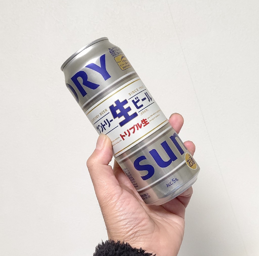 サントリー生ビール　トリプル生 サントリー生ビール トリプル生 350ml缶｜格安・安いお酒の通販