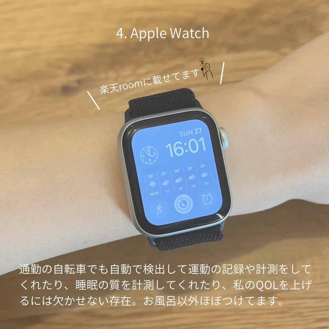 Apple Watch SE（第2世代：GPSモデル）40mmスターライトアルミニウム