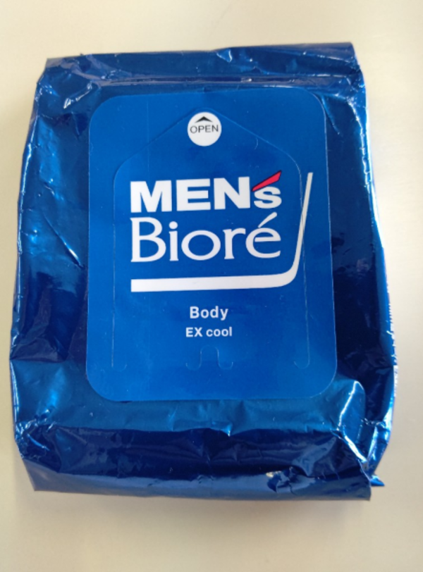 メンズビオレのボディシートです。買いすぎてしまいました。