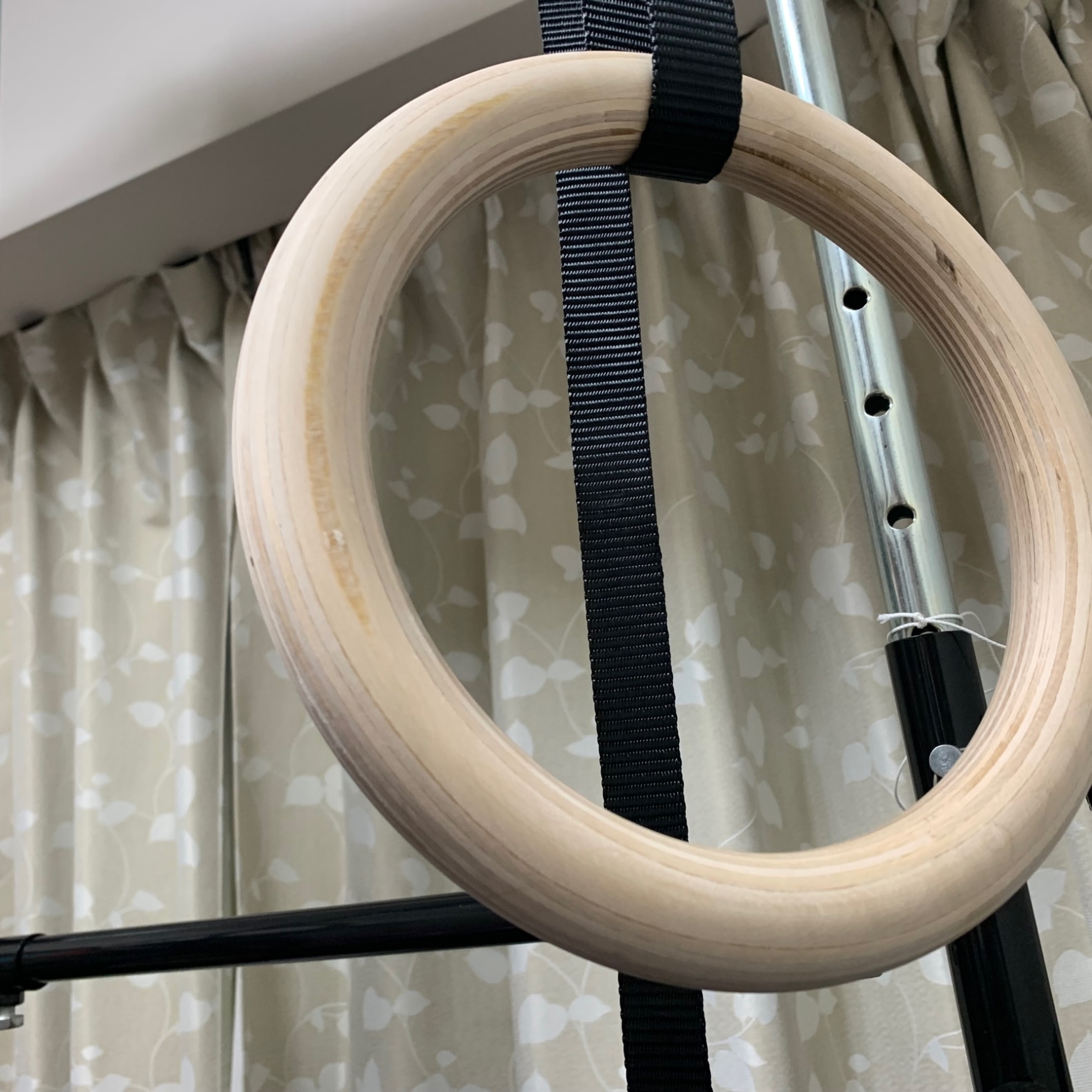 送料無料】体操吊り輪 筋トレ リング 28mm 筋力強化 室内 屋外 つり輪