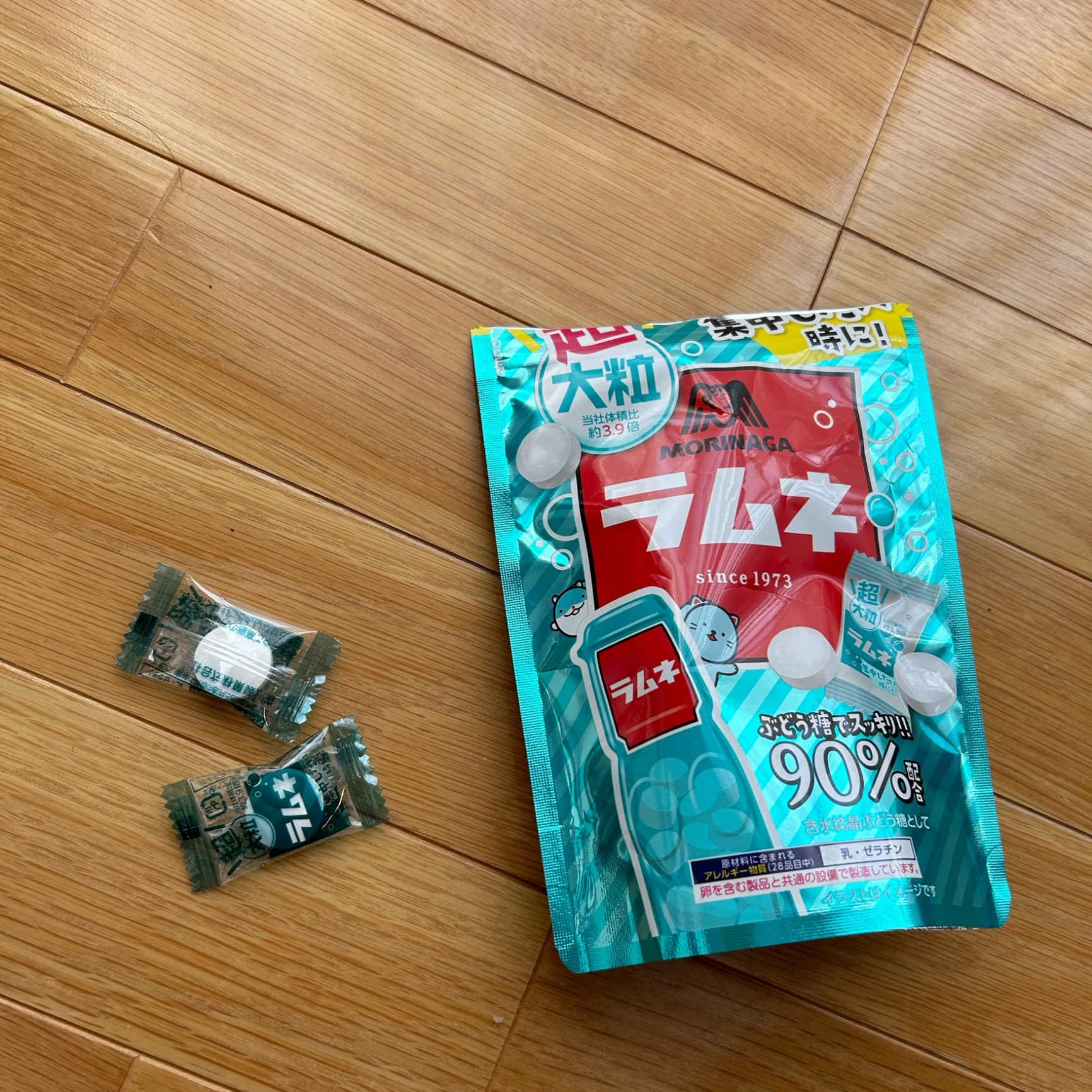 心ばかりですが…クーポンつきます☆】森永製菓 大粒ラムネ 41g×10個入