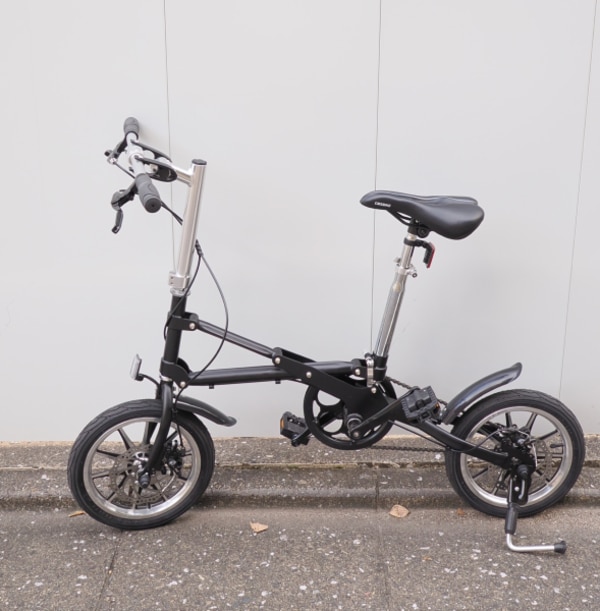 折りたたみ自転車 14インチ 軽量 次世代 Xフレーム ミニベロ 小径車 