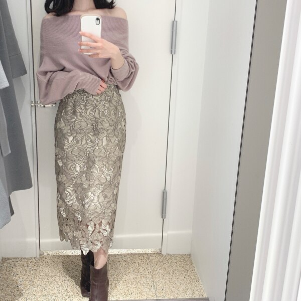 即納》フレイアイディー FRAY I.D 21春夏 シアーラメフラワーレース  