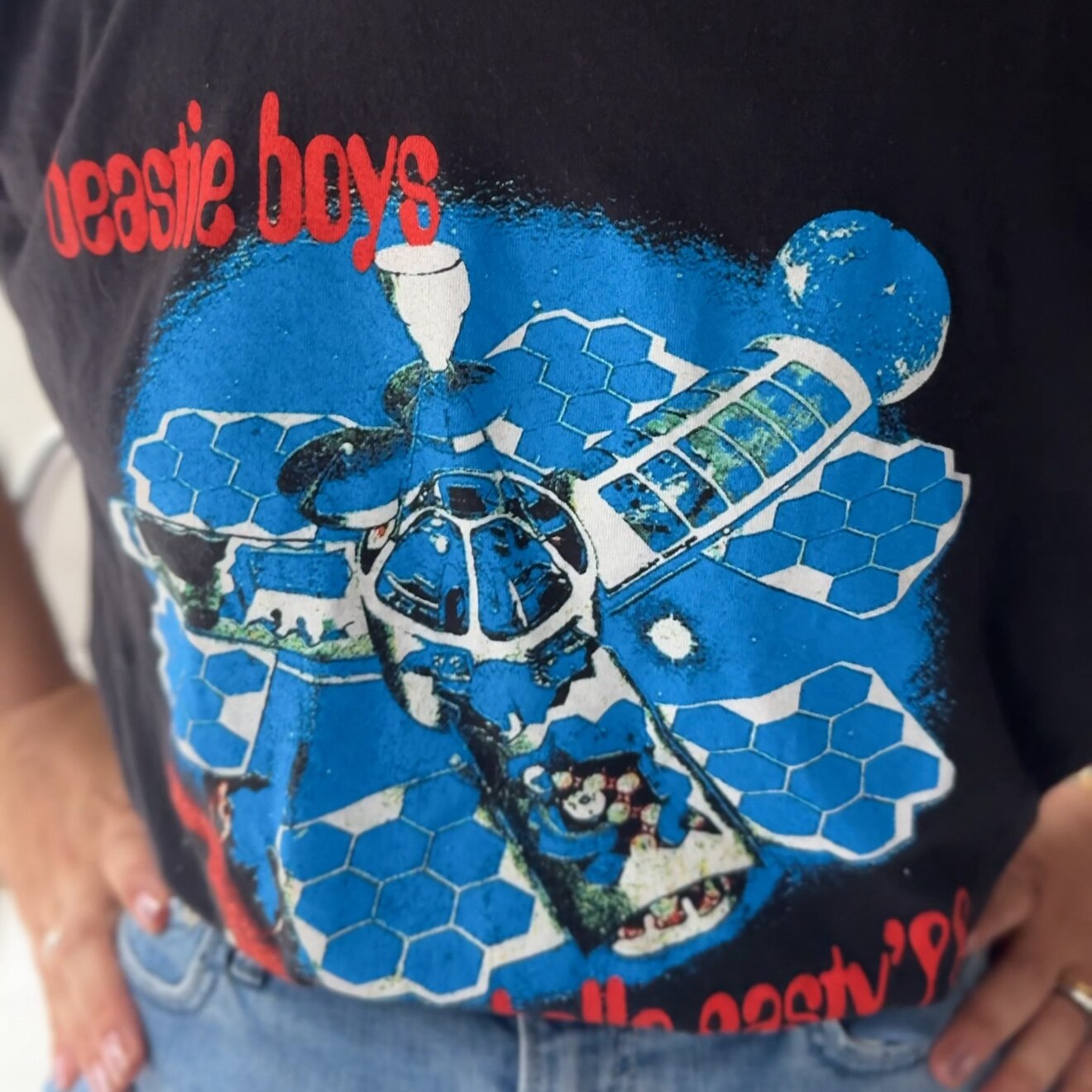 【BEASTIE BOYS】ビースティーボーイズ「Hello Nasty '98」Tシャツ - メイン画像 1