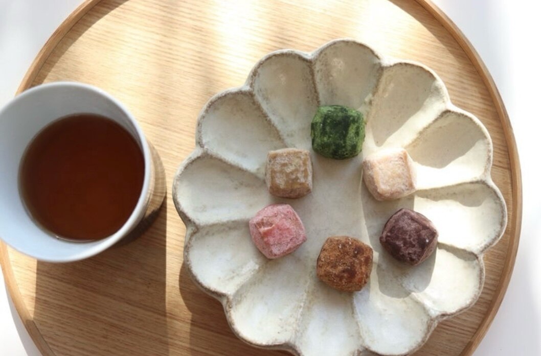 プチギフト クッキー 「9種類から4箱選べる和讃盆くっきぃセット