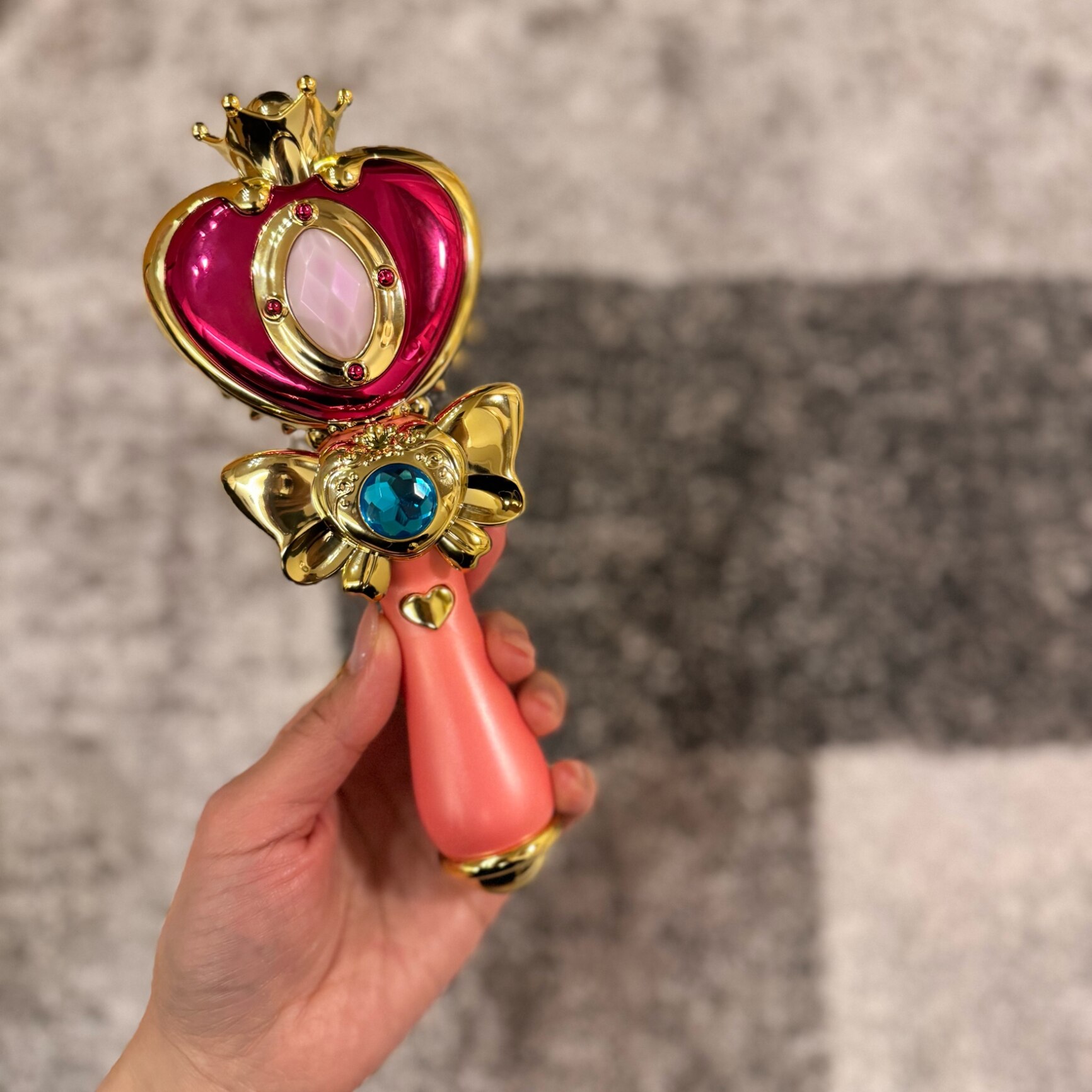 No.22くすみピンクwood☺︎キーホルダー No.22くすみピンクwood☺︎キーホルダー