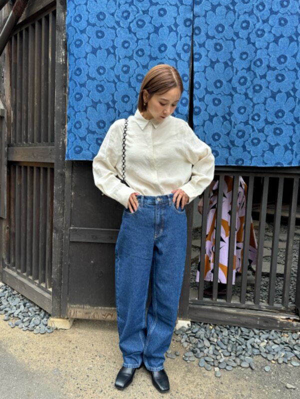 Marimekko Maridenim Barrel ジーンズ マリメッコ パンツ その他の 