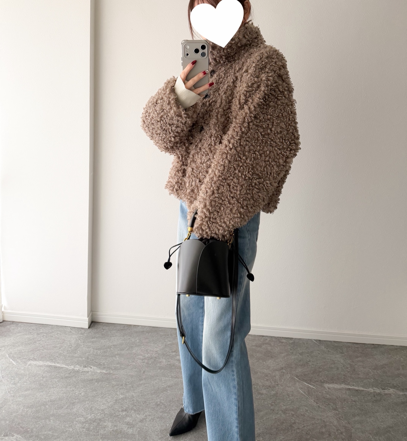 LIAN プードルファーブルゾン リアン ジャケット・アウター ブルゾン