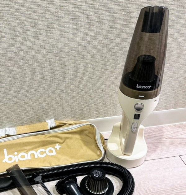 掃除機 コードレス ハンディ bianca+(R) ハイパワー 軽量 685g 強力 