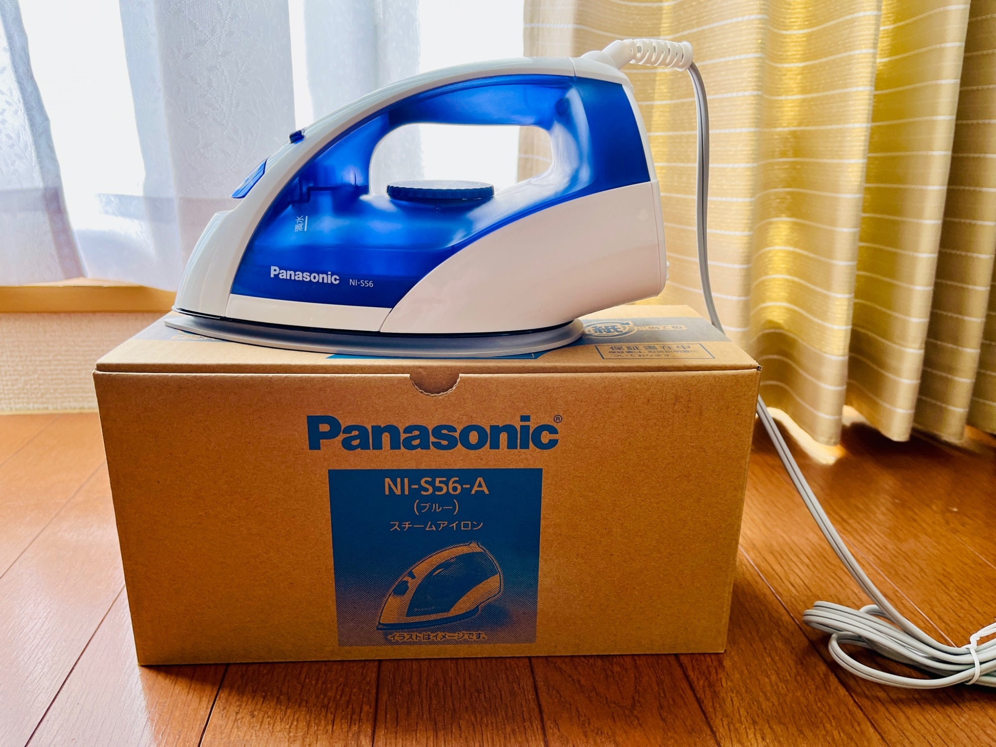 パナソニック NI-S56-A スチームアイロン ブルー NIS56