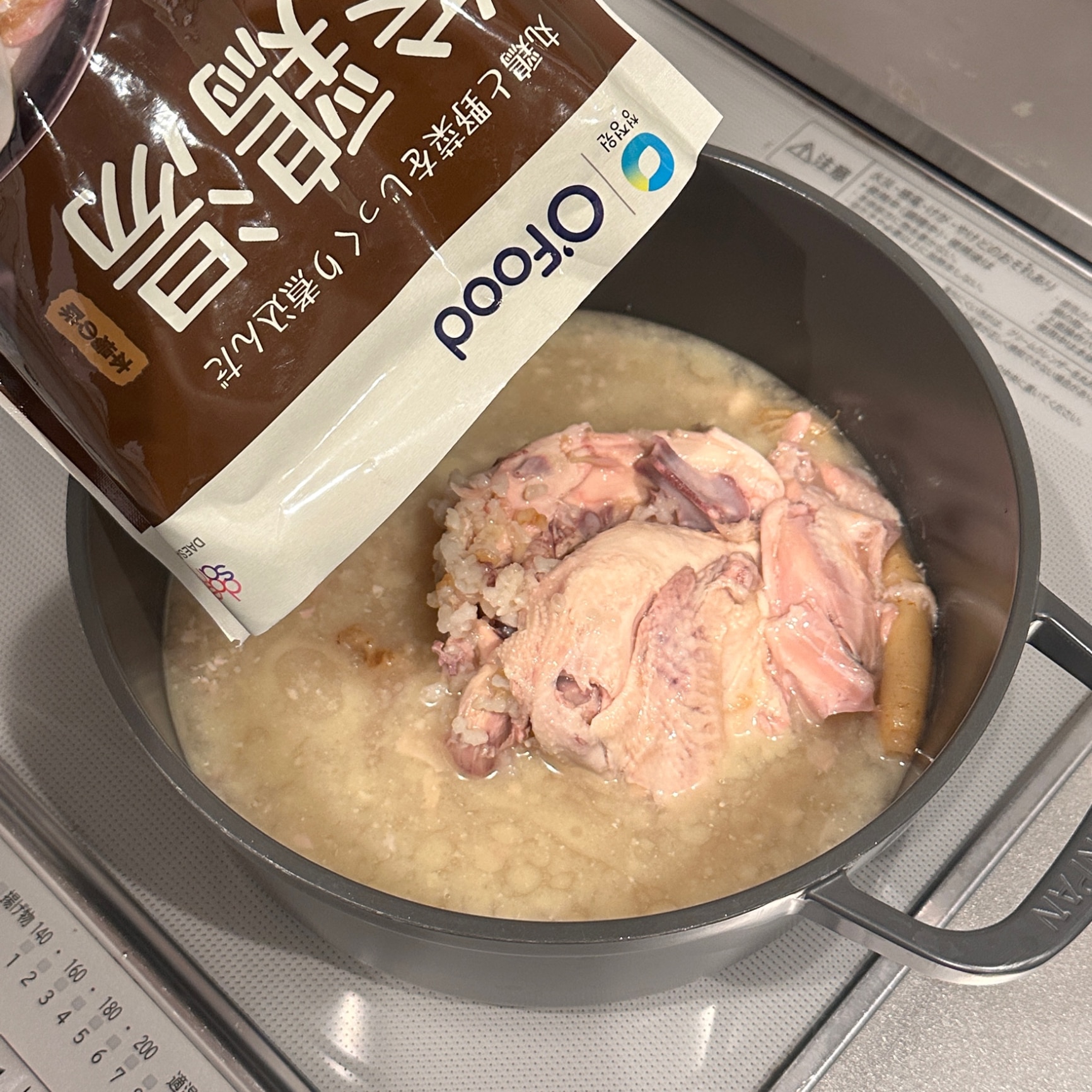 参鶏湯 サムゲタン 各1kg x 4個セット】送料無料 本場の味 大象 4kg お