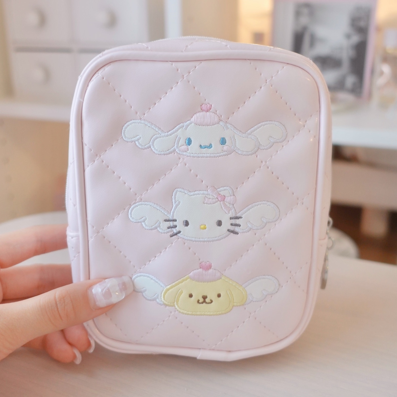 楽天市場]サンリオ(SANRIO) ミニポーチ(夢みるエンジェルデザイン