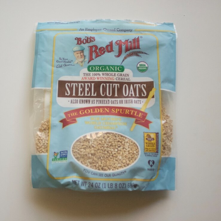 Bob's Red Mill Steel Cut Oats, Whole Grain 24oz / ボブズレッドミル オーガニック スチール