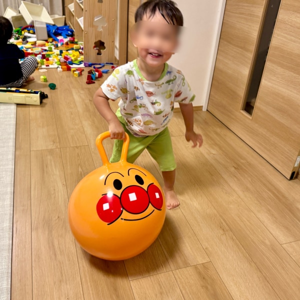 アンパンマン 遊んで体幹トレーニング！ポップンボール おもちゃ 