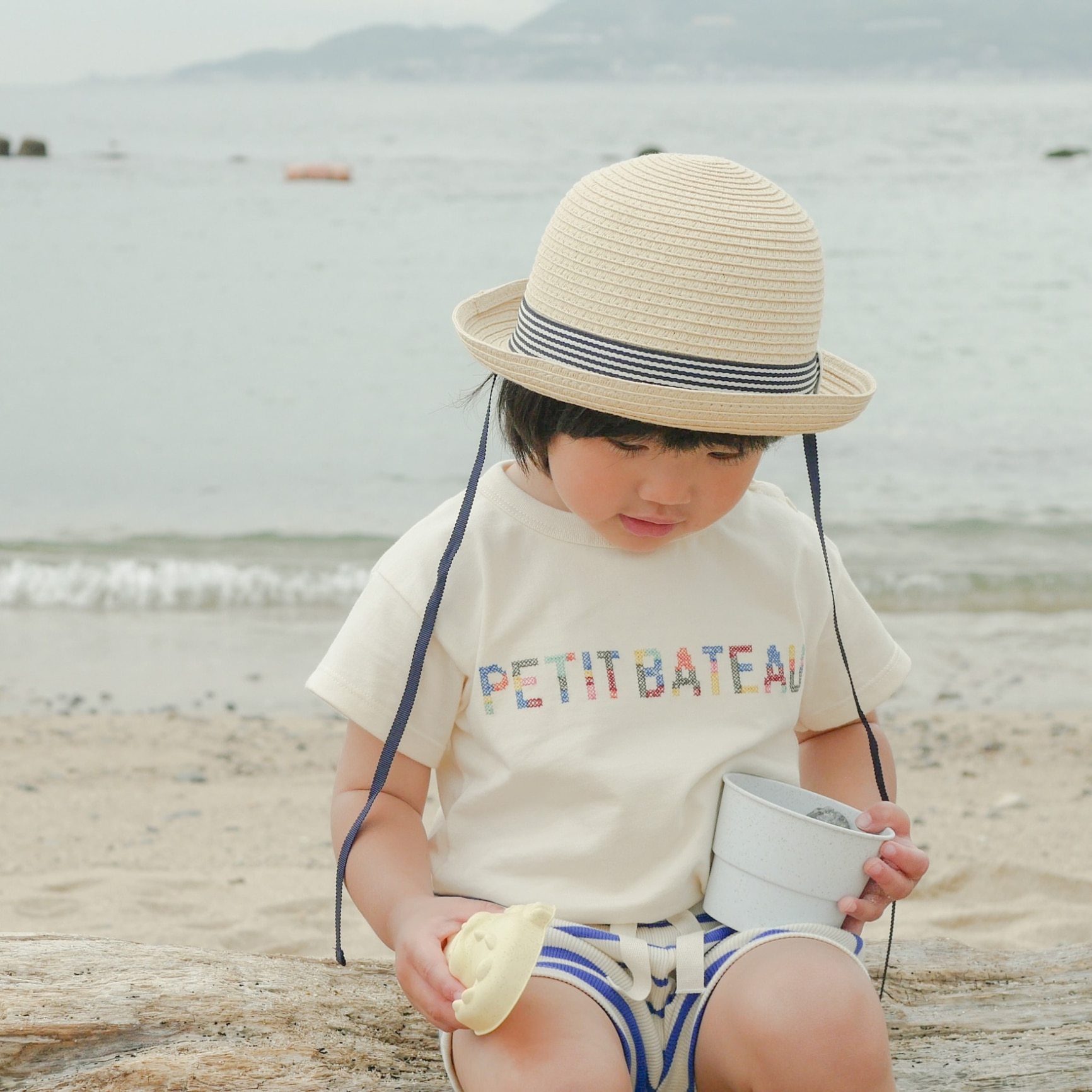 SALE／20%OFF】プリント半袖Tシャツ PETIT BATEAU プチバトー トップス