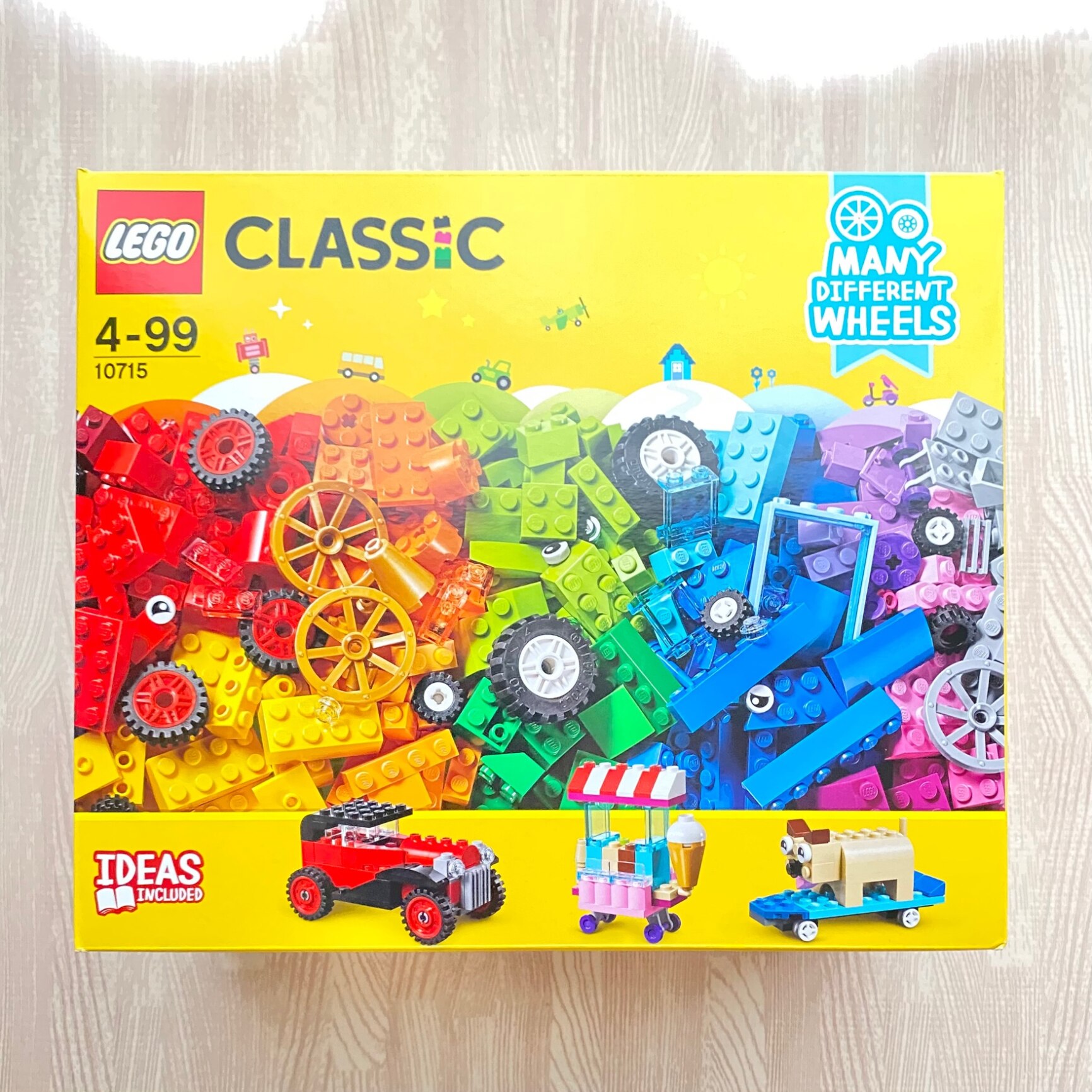 レゴ(LEGO) クラシック アイデアパーツ タイヤセット 10715 知育玩具