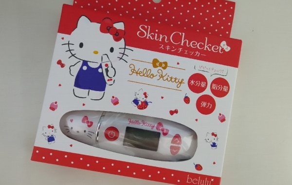 ハローキティコラボ☆美ルル スキンチェッカー 肌チェッカー 肌診断 肌