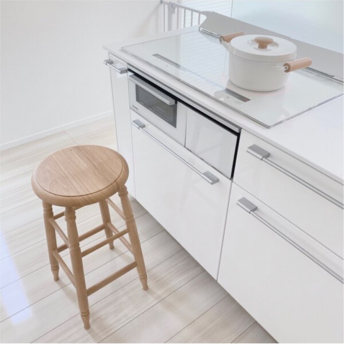 プラードスツール HIGH （ナチュラル）【幅31cm×奥行31cm×高さ63cm