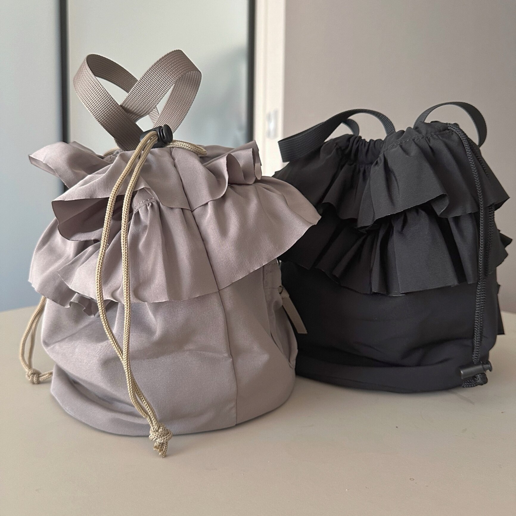 リクエスト＊ロラライハリス♡ワンハンドル巾着ショルダーバッグ♡チャーム付き 累計販売5000個突破！高評価】 ショルダーバッグ レディース