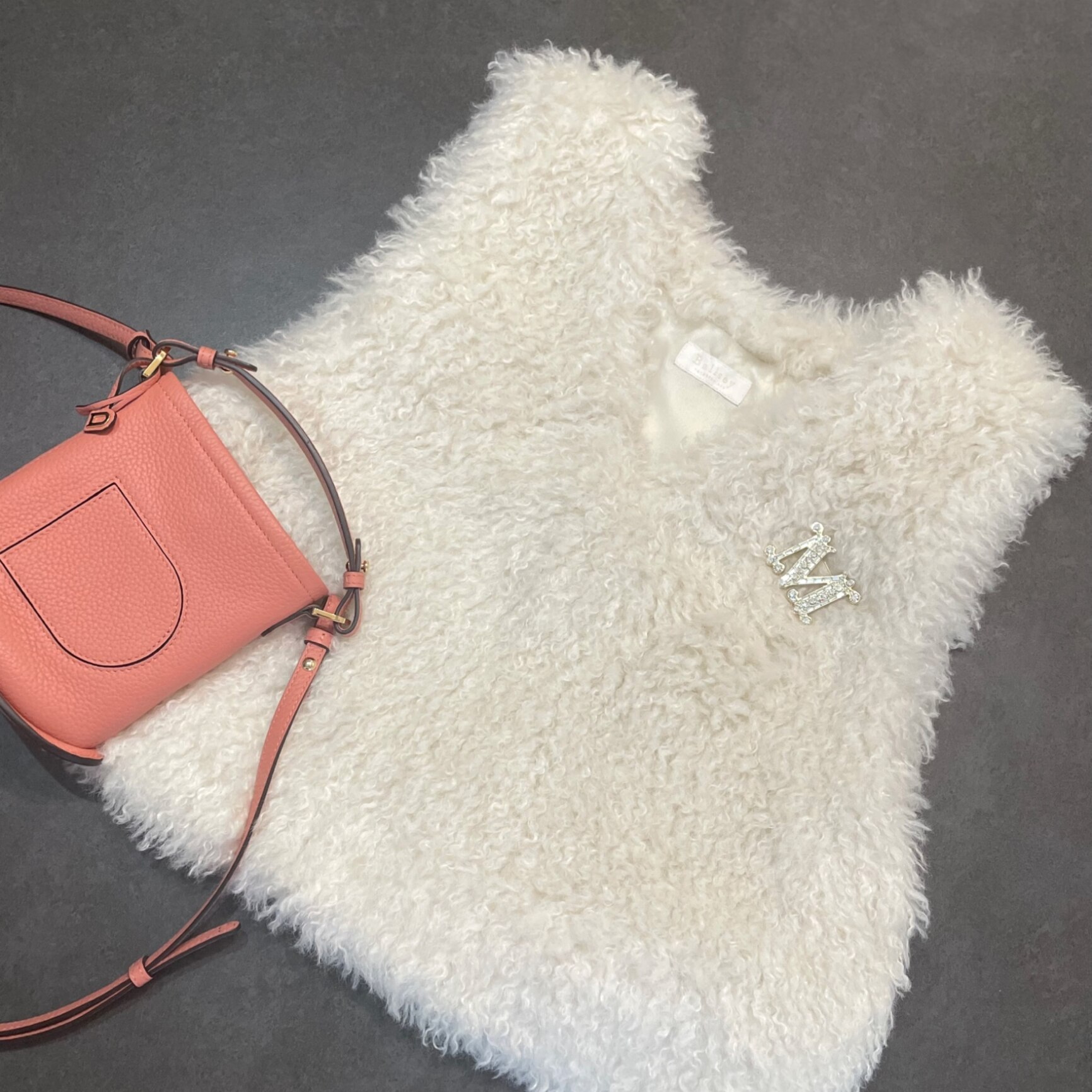 SALE／30%OFF】Ballsey プードルファー Vネックベスト