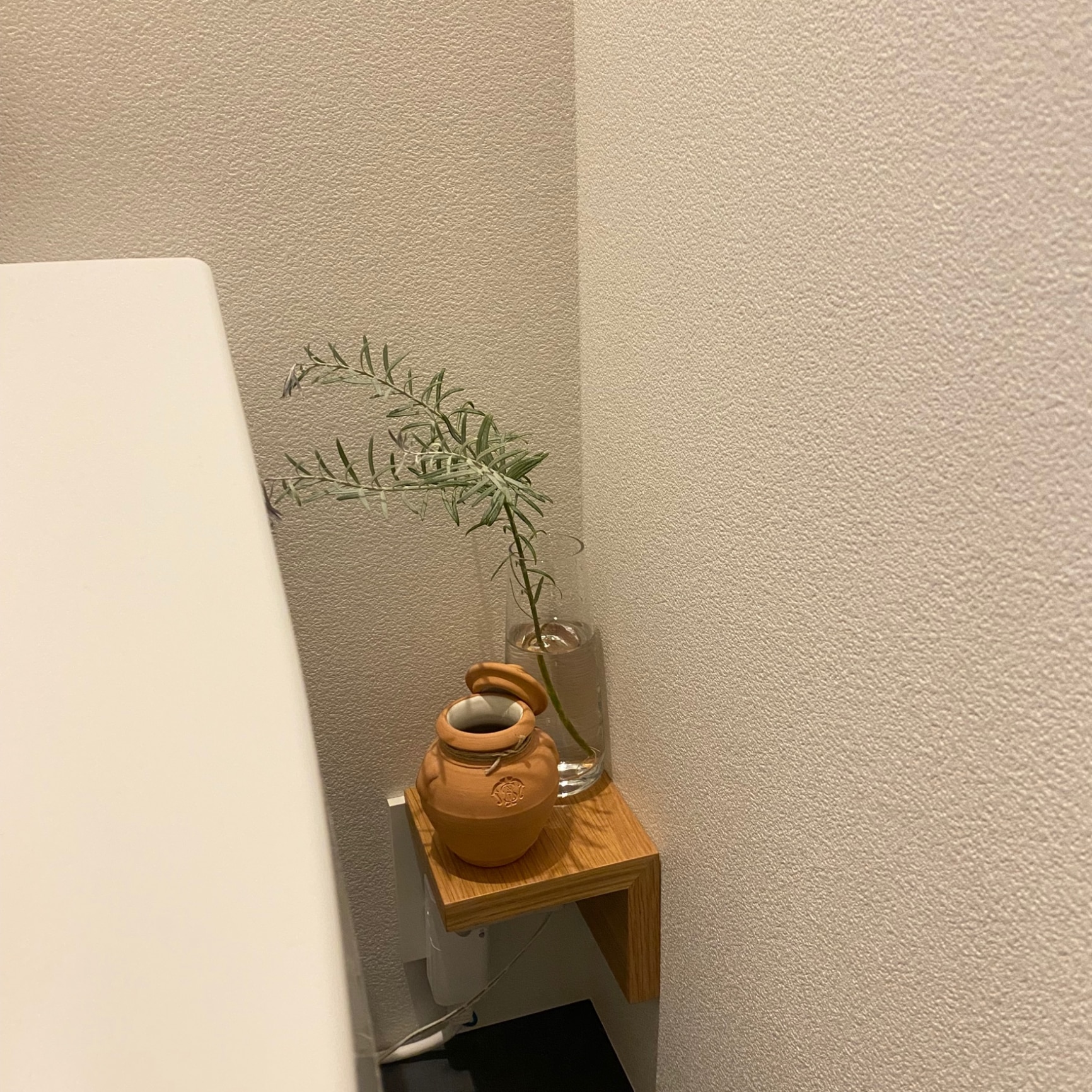 無印良品 公式】壁に付けられる家具棚 オーク材突板 11cm