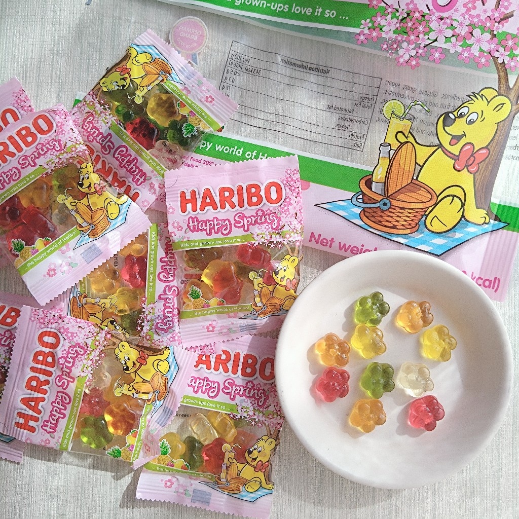 HARIBO ハリボー ハッピースプリング 144g(約12個装入) { 駄菓子 お