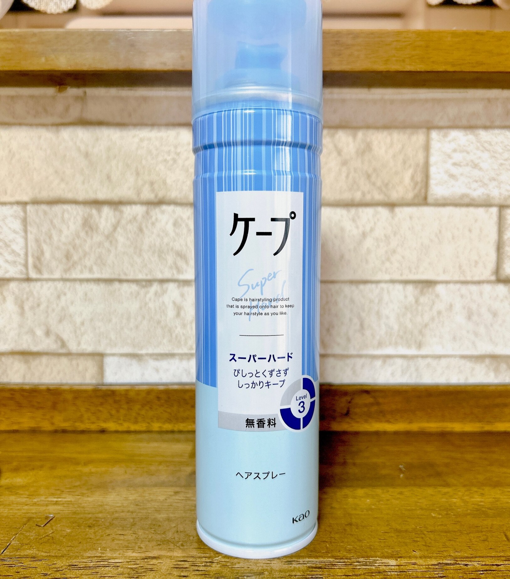 特売】 花王 ケープ スーパーハード 無香料 (180g) ヘアスプレー