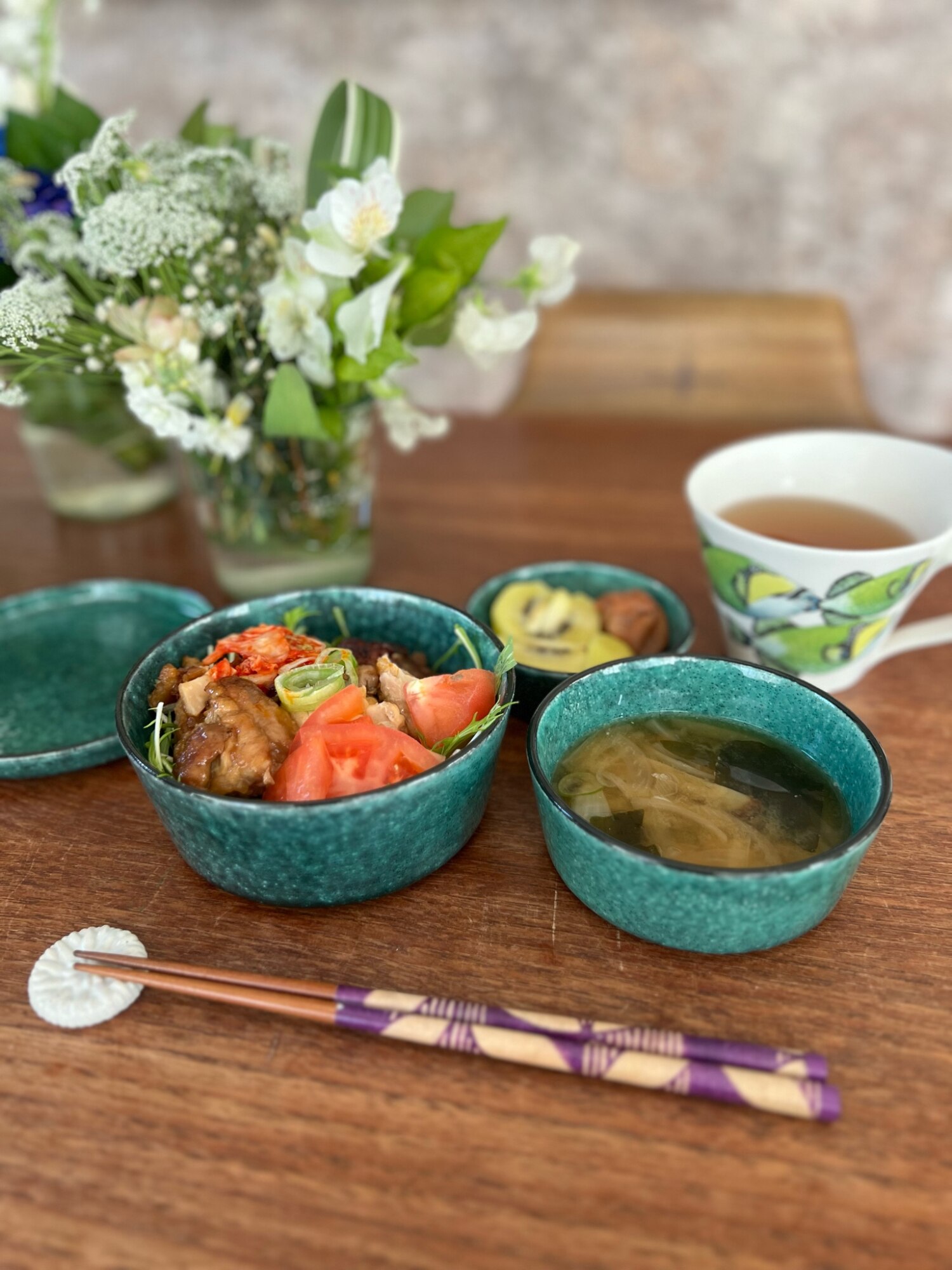 ふるさと納税】【美濃焼】kasane 鉢セット グリーン【金正陶器