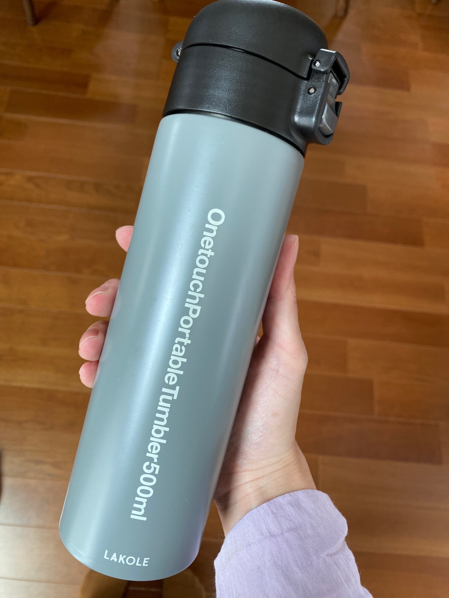 弁当箱・水筒 LAKOLE Onetouch Portable Tumbler 500ml LAKOLE ワンタッチポータブルタンブラー[500ml] ラコレ 食器・調理器具