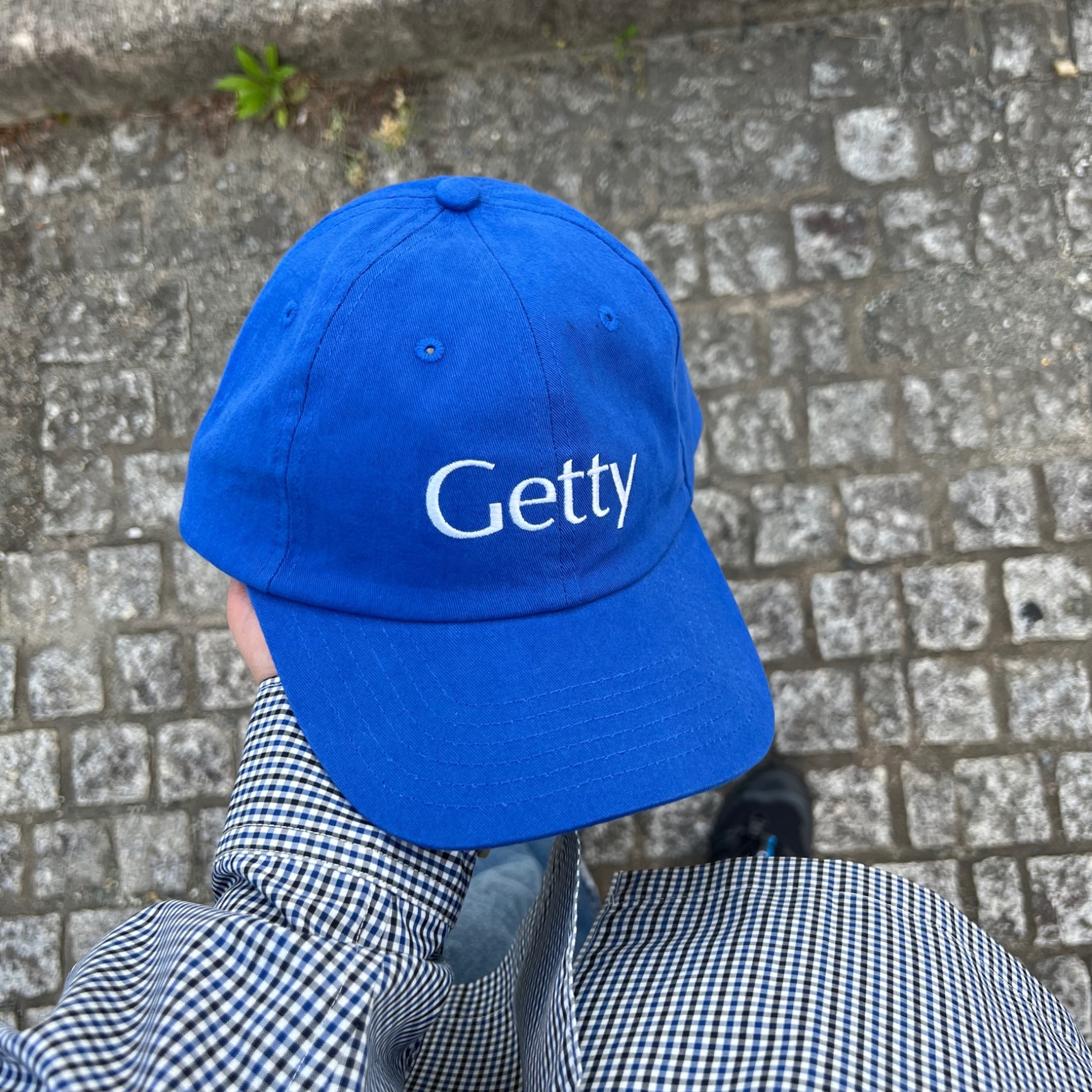 Getty Center Museum Embroidered Logo Cap ゲッティ・センター 