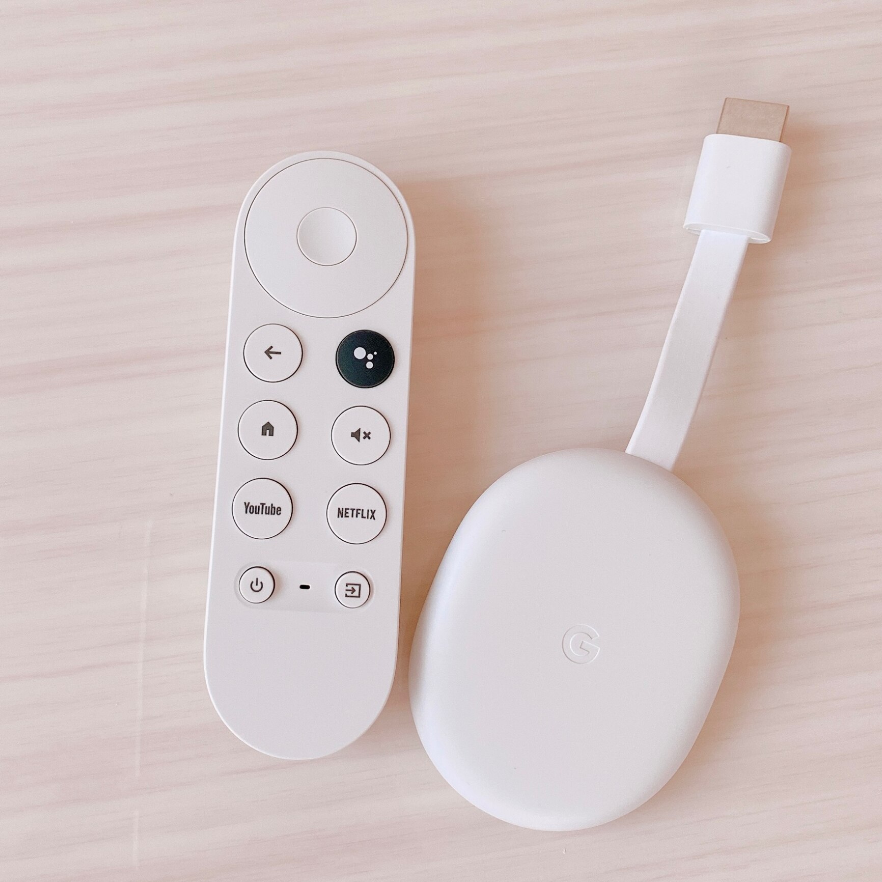 Google｜グーグル Chromecast with Google TV (4K) snow GA01919-JP