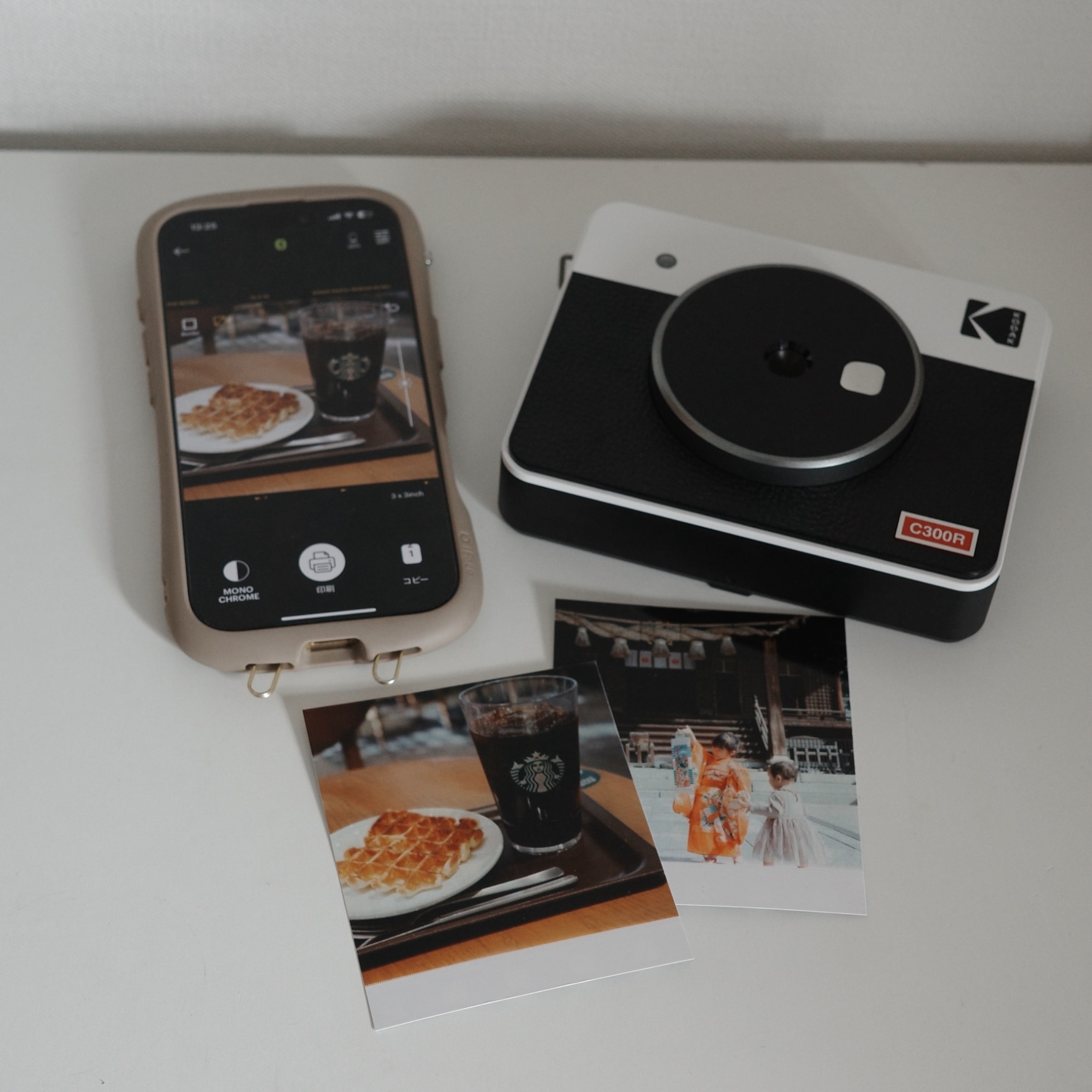 コダック KODAK Mini Shot 3 Retro 4PASS 2-in-1インスタントカメラ