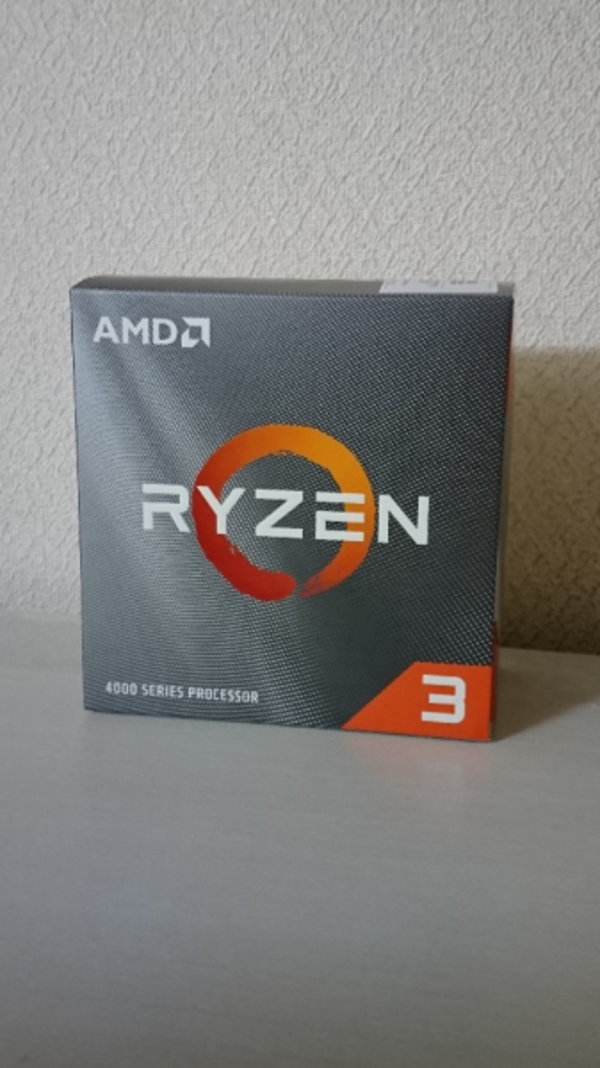 AMD 100-100000510BOX [Ryzen 3 4100 (4コア/8スレッド、3.8GHz、6MB