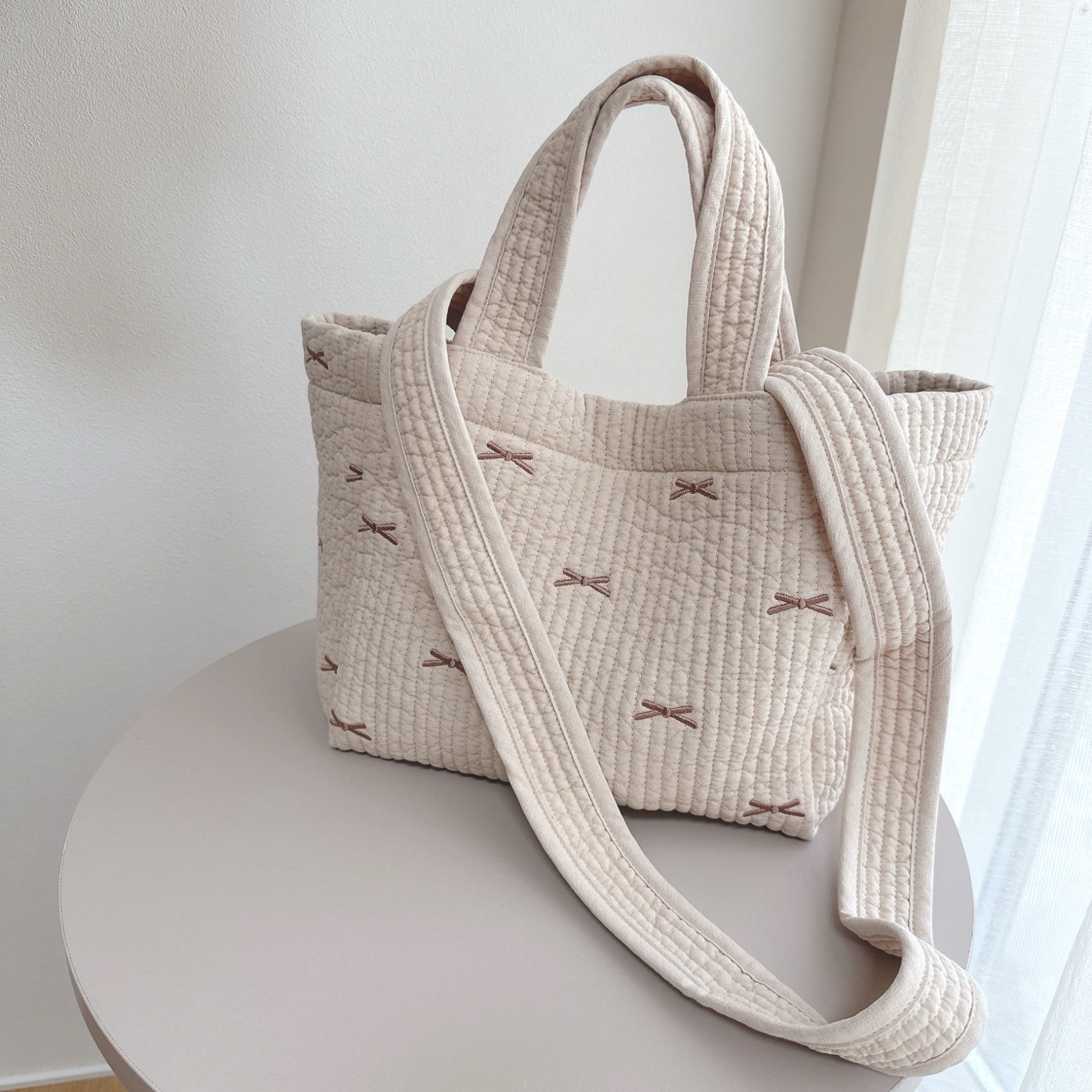 yuki(ドキ子さん)ROOMコラボ】 本革 ボストン 横長バッグ