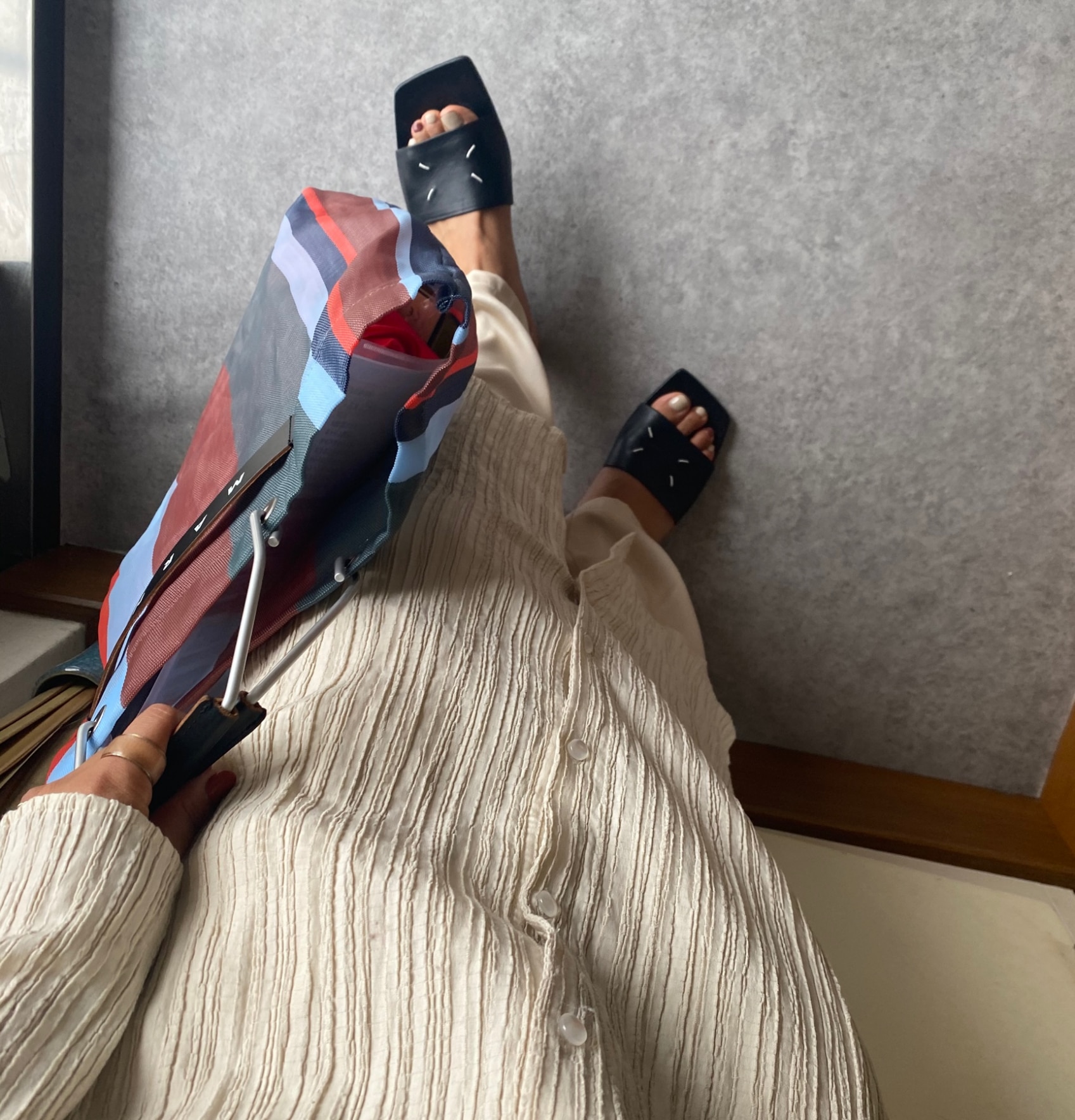 MAISON MARGIELA メゾンマルジェラ S39WX0026 PR869 レザー 3.5cm