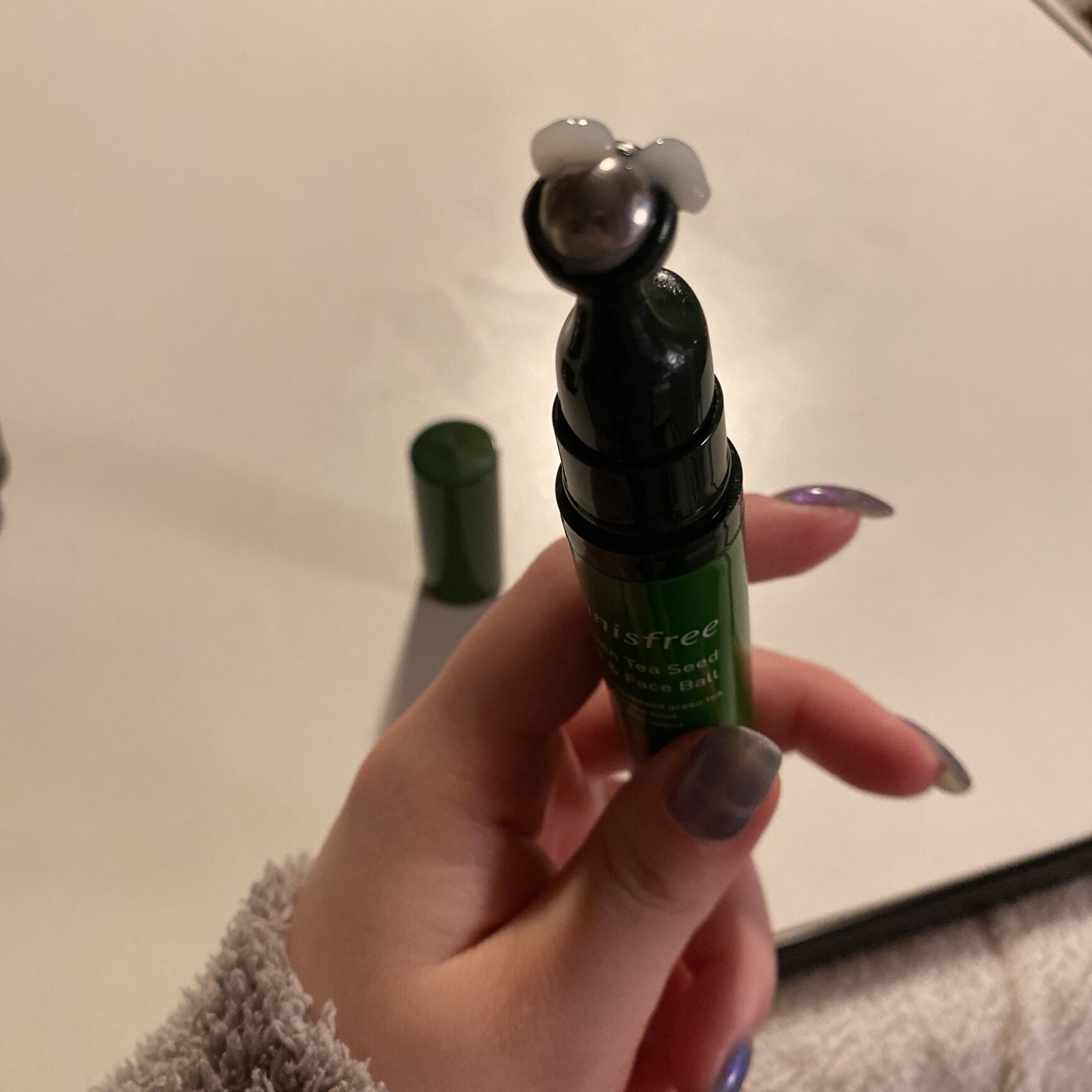 ★リニューアル [INNISFREE イニスフリー] グリーンティー ヒアルロン酸 グロー アイ＆フェイスボール / Green Tea