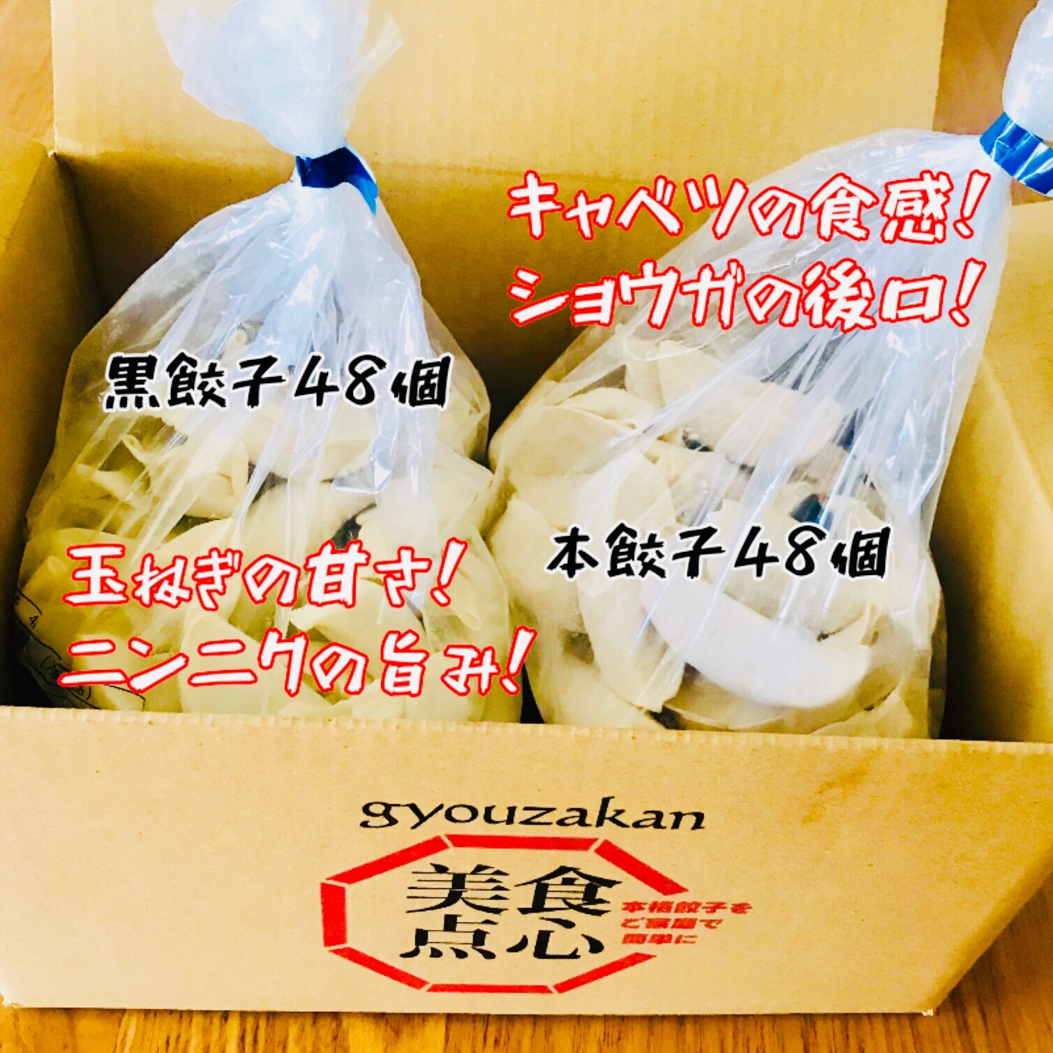 【4年連続中華総菜・点心部門・楽天グルメ大賞受賞!】餃子 送料無料 【5000万個完売】黒餃子48個本餃子48個!約96個分約16人前! 送料無料