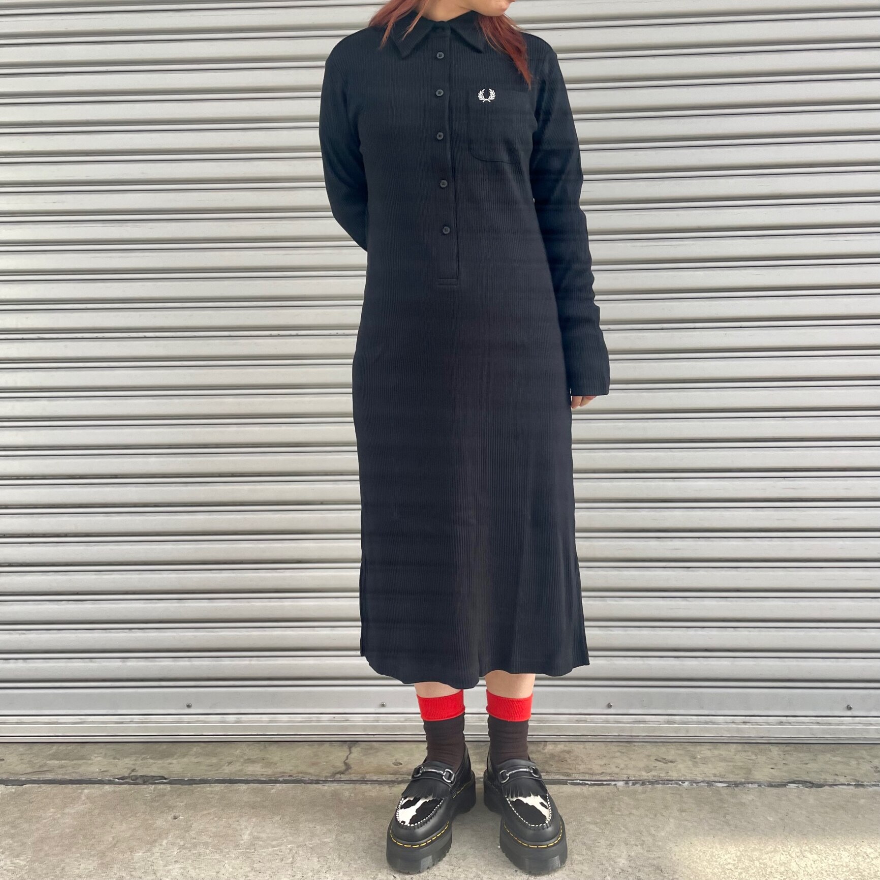 フレッドペリー　ワンピース Sleeveless Polo Dress／ノースリーブポロワンピース