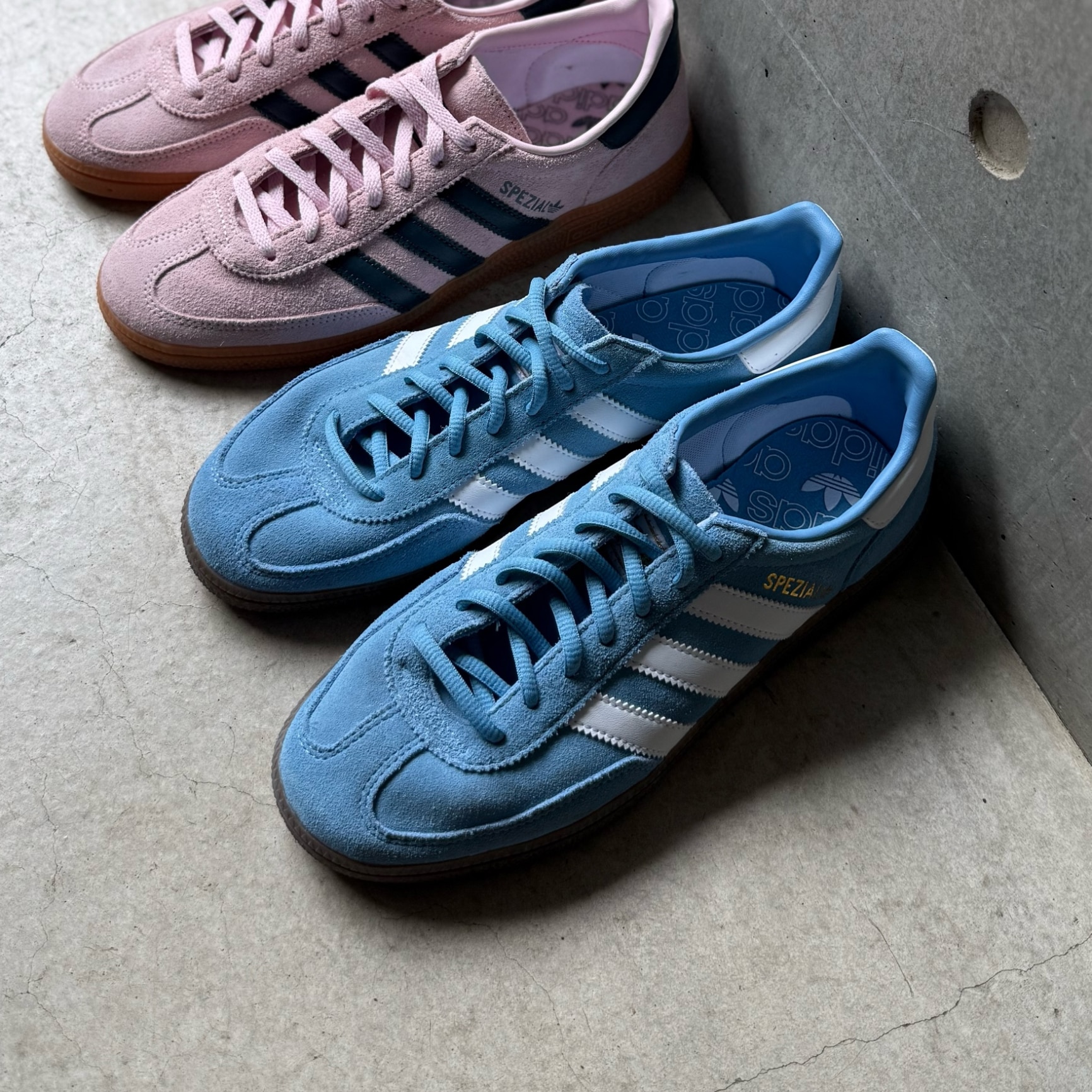 BEAUTY&YOUTH UNITED ARROWS ＜adidas Originals＞HANDBALL SPEZIAL/スニーカー ビューティー＆ユース　ユナイテッドアローズ シューズ・靴 スニーカー ブルー ネイビー【送料無料】 - メイン画像 1